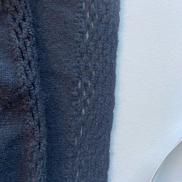 NWT Christopher Banks Angora Silk Sweater Hand Embroidered Feminine Dainty Sz M - Picture 9 of 11